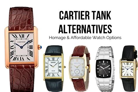 cartier tank watch similar|best cartier tank alternatives.